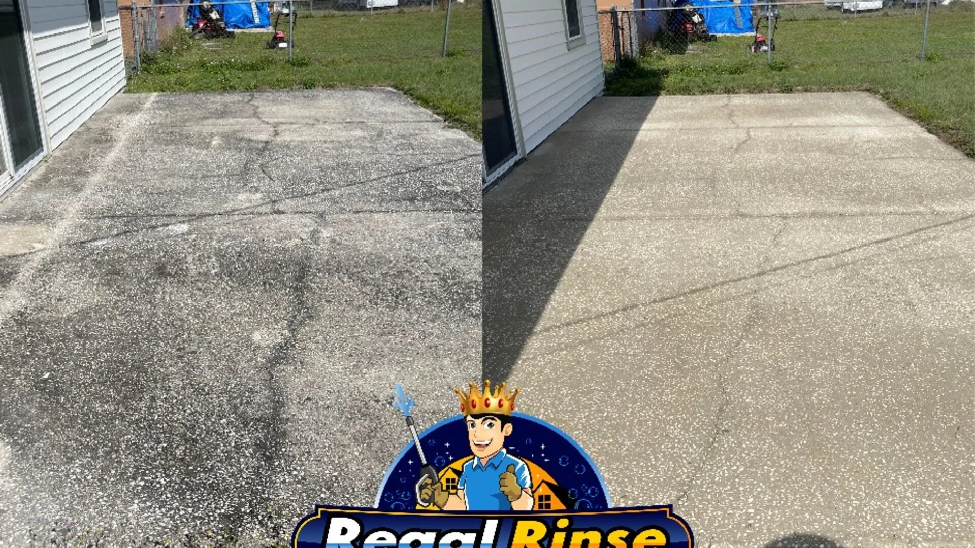 Professional concrete cleaning in Davenport FL