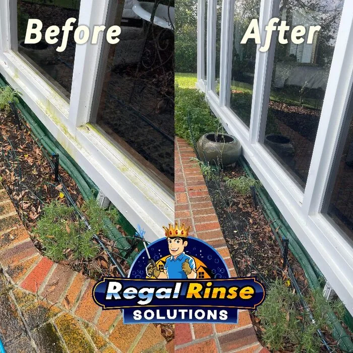 Crystal clear window cleaning results Polk County FL